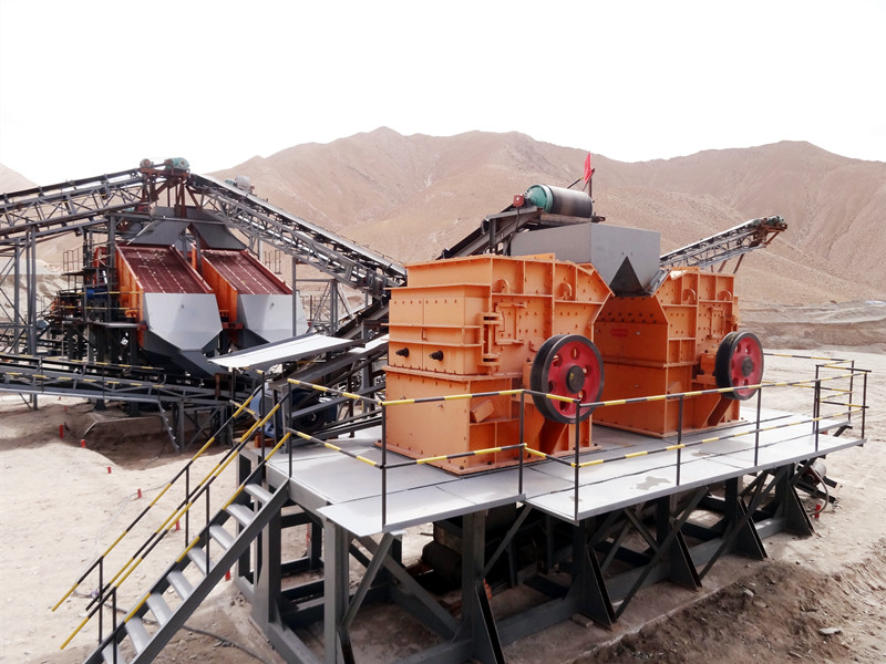 砂石生产线现场图