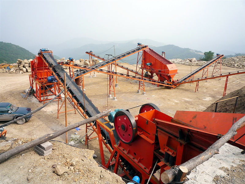 宁夏石嘴山砂石生产线案列